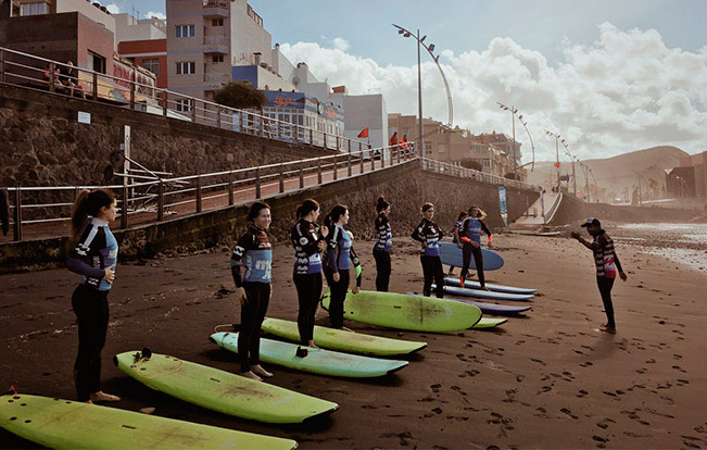 Viajes de surf desde Madrid